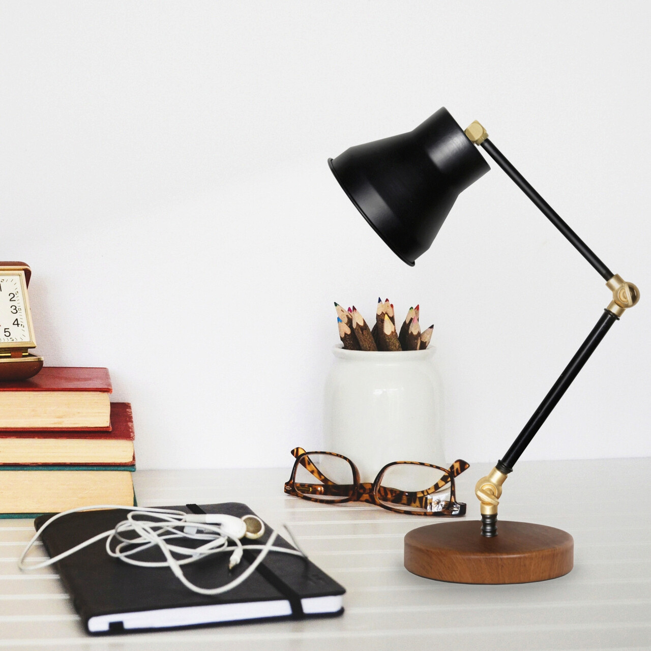 Lampa de masa, Opviq, 780SGN4526, Negru - imagine 5